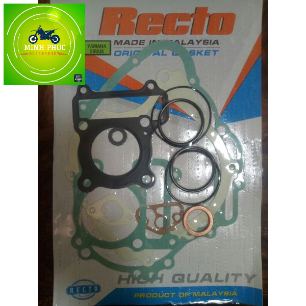 Bộ Ron máy Yamaha Sirius nhập khẩu malaysia thương hiệu recto