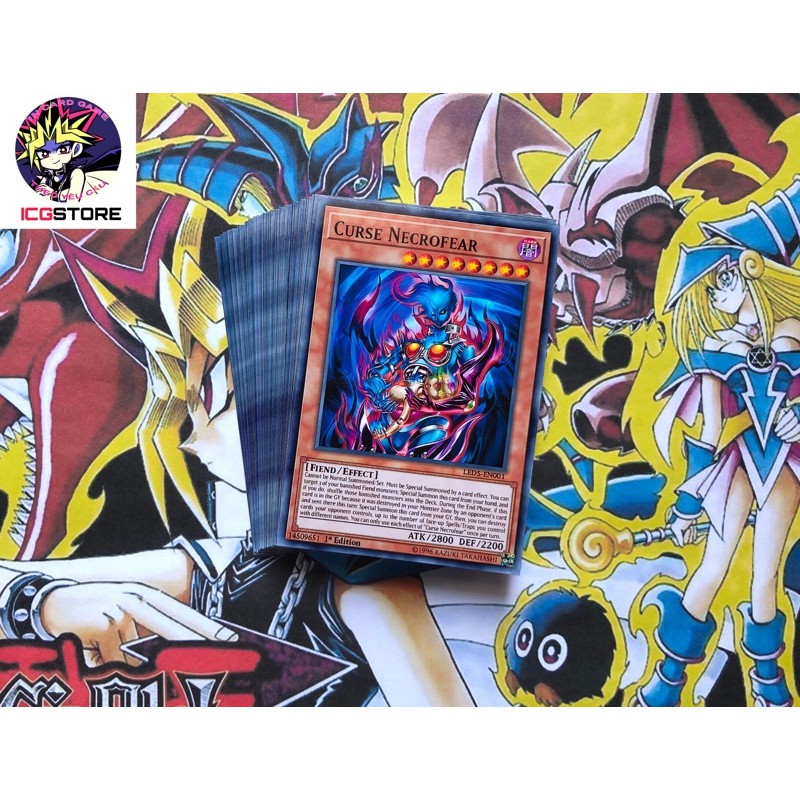 Bài in Yugioh ] Bộ bài của nhân vật Bakura 49 lá.