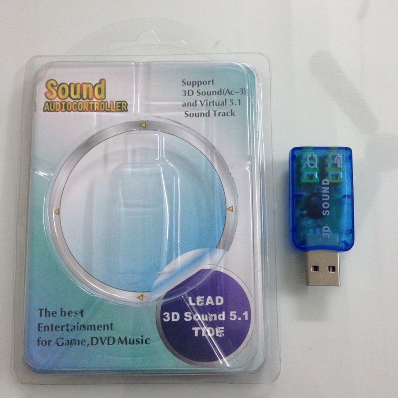 USB RA SOUND 5.1 CHUYỂN ĐỔI TỪ CỔNG USB RA LOA