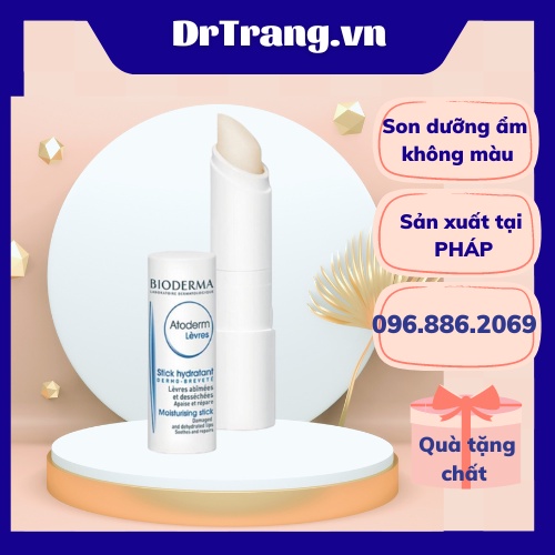 Son dưỡng môi không màu, giảm thâm, dưỡng lót cho son có màu 4g