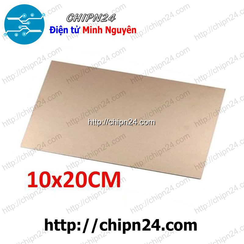 [1 TẤM] Bo đồng 1 lớp 10x20cm