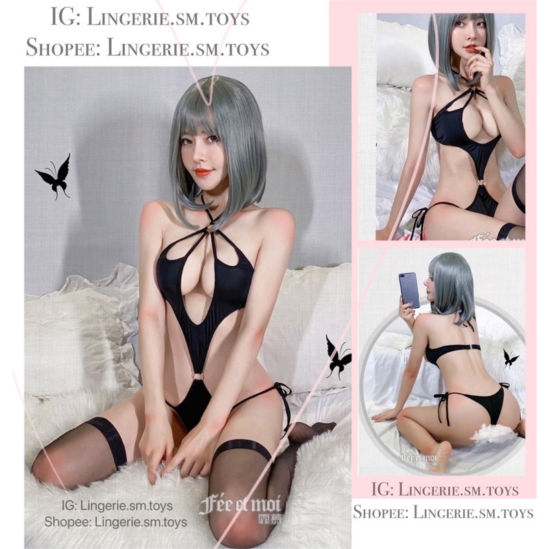 Bodysuit Dây Chéo | Quần Cột Dây Lả Lơi Gợi Cảm | Sexy Nội Y |