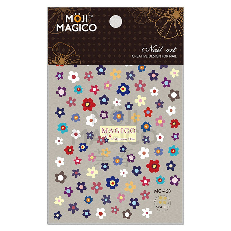 Sticker 3D magico - Hình dán móng tay 468