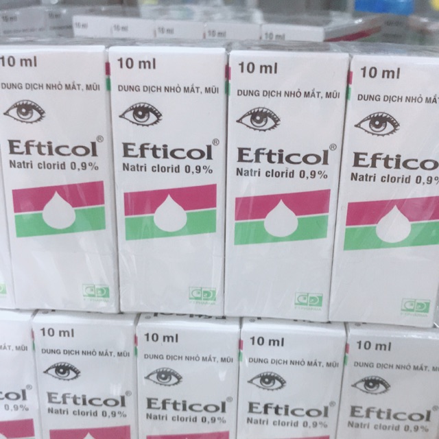 EFTICOL 0,9%( lốc 10 chai)