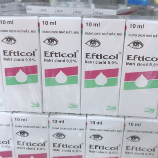 EFTICOL 0,9%( lốc 10 chai)