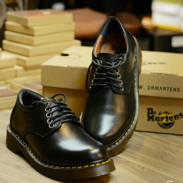 Giày Dr Martens Da Bò tấm  Bảo Hành 12 Tháng