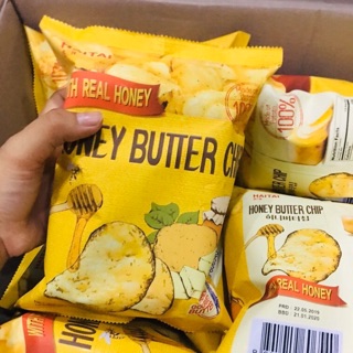 Bánh Snack Khoai Tây Bơ Mật Ong Honey Butter Chip Hàn Quốc