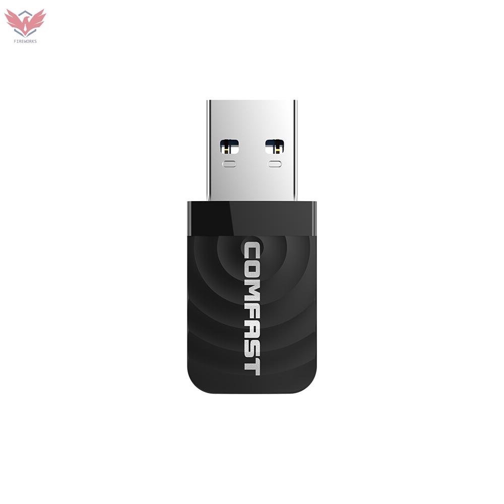 COMFAST Usb Wifi Dongle Cf-812Ac Ac 1300mbps 2.4g 5.8ghz