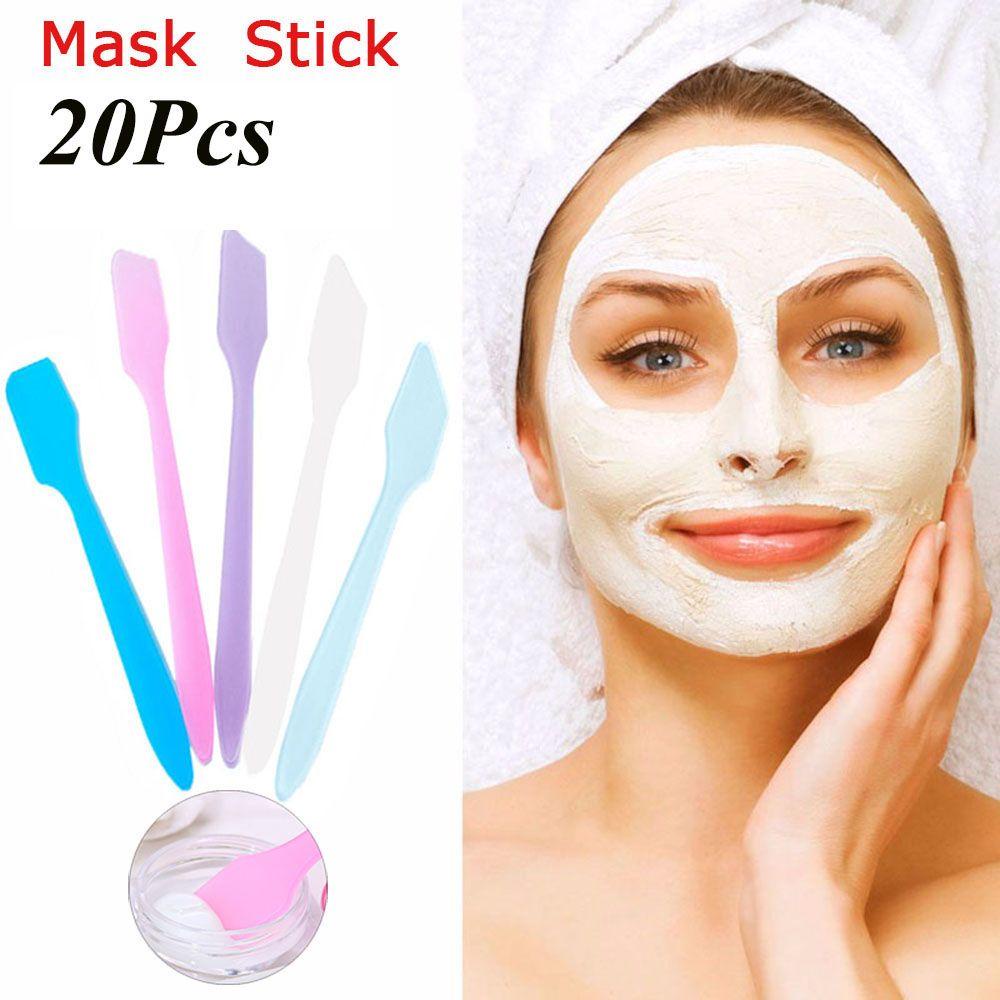 Muỗng Trộn Mặt Nạ DIY Màu Sắc Ngẫu Nhiên Bền Bỉ Tiện Lợi