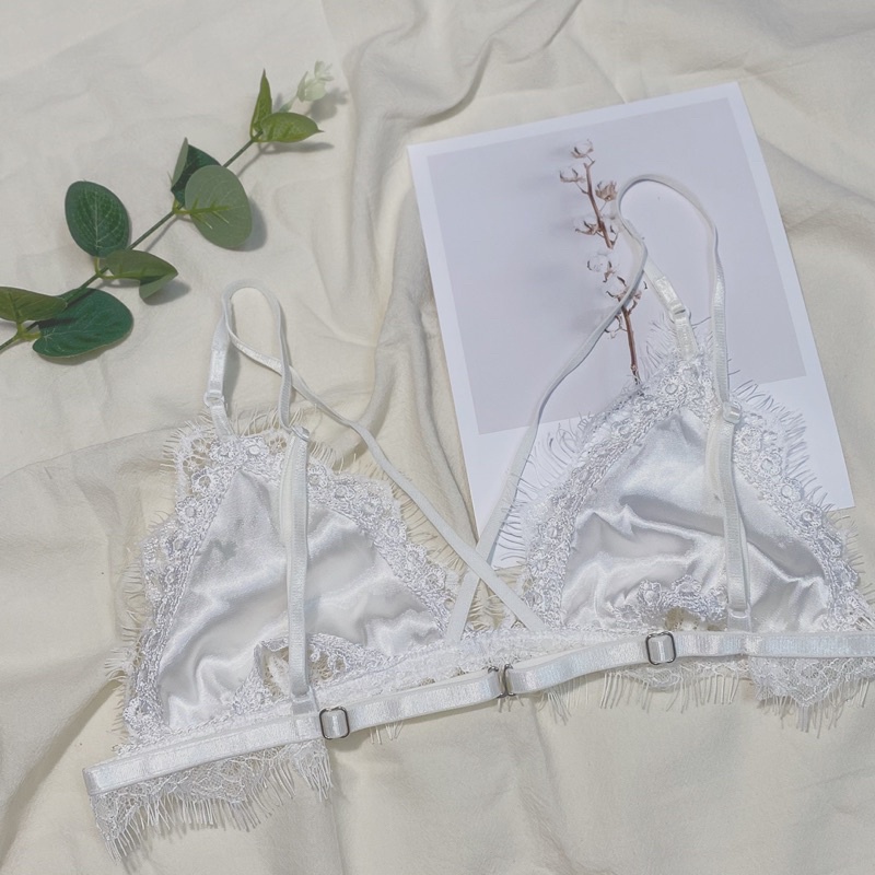 Jasmine White Bralette - Áo lót ren trắng dễ thương, thoải mái, sexy | BigBuy360 - bigbuy360.vn