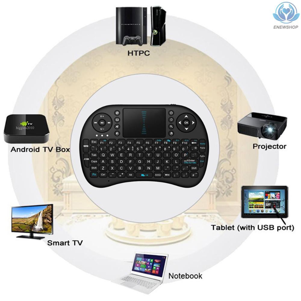 Bàn Phím Điều Khiển Không Dây Mini I8 Dành Cho Pc Pad Android Tv Box Smart Tv