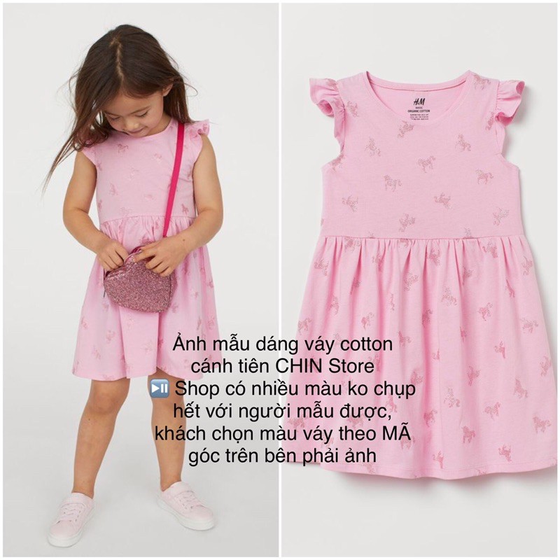 [21kg-40kg][Nhiều mẫu] Váy bé gái lớn cotton VNXK sát nách ba lỗ cánh tiên size đại 5 6 7 8 9 10 11 12 tuổi [V6]