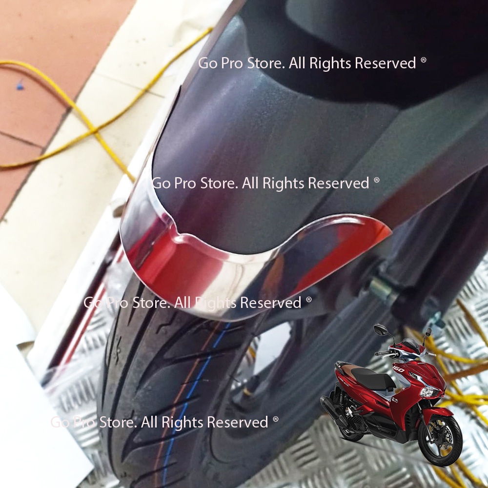 Bộ Ốp Mỏ &amp; Đuôi Dè AIR BLADE 2023 INOX