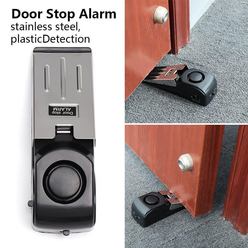 Thiết Bị Chặn Cửa Không Dây Báo Động Chống Trộm 120Db