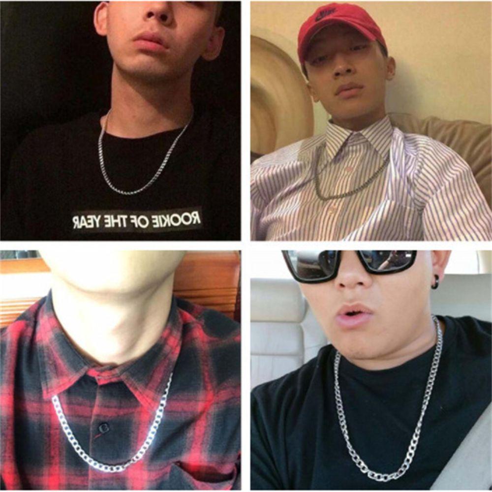 NIUYOU Vòng cổ Thép Titan Phong Cách Hip Hop Thời Trang Cho Nữ