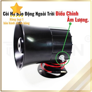 Loa báo trộm điều chỉnh âm lượng 12v pingron pr-s02v