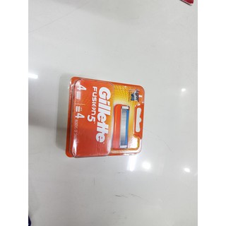Lưỡi giao cạo râu Gillet fussion 5 vỉ 4 đầu thay thế