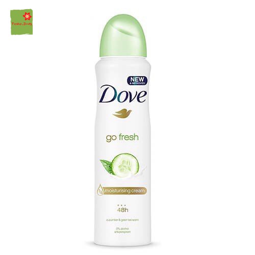 Xịt Khử Mùi Dove Moisturising Cream 48H