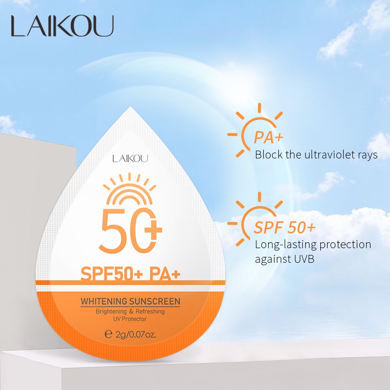 Kem chống nắng LAIKOU bảo vệ chống tia UVA UVB SPF50+ 2g