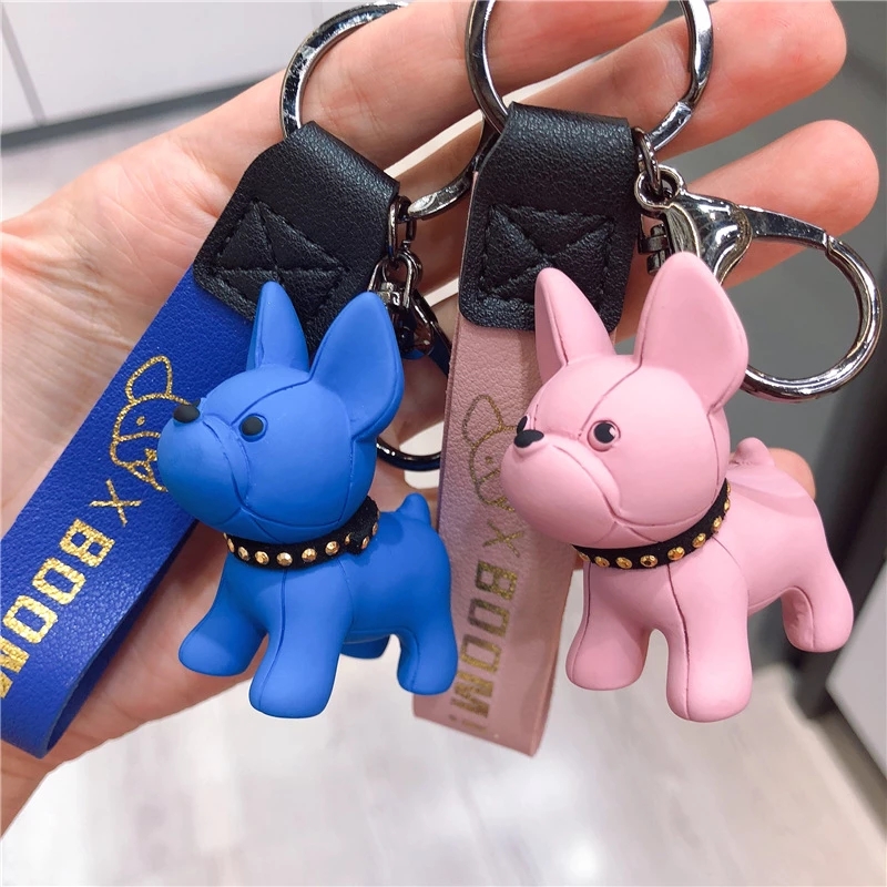 Móc Khóa Hình Chó Bull Cá Tính Dễ Thương