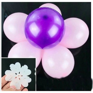 Set 5 Kẹp bóng trang trí hình bông hoa
