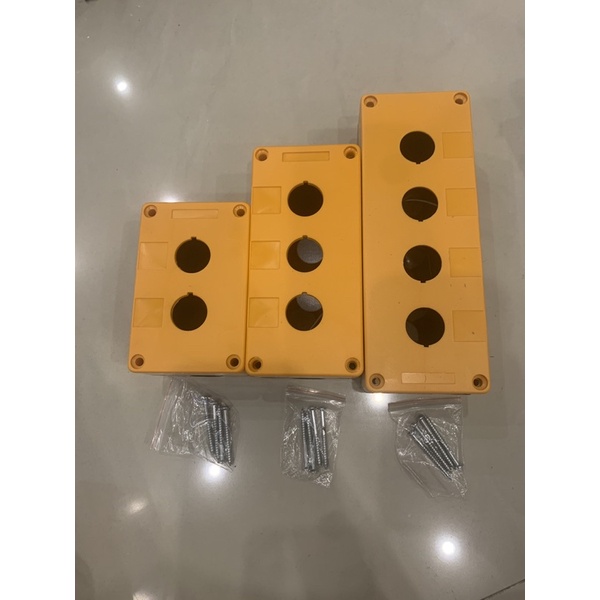 Hộp nút ấn nhấn nhả , nút ấn khẩn phi 22