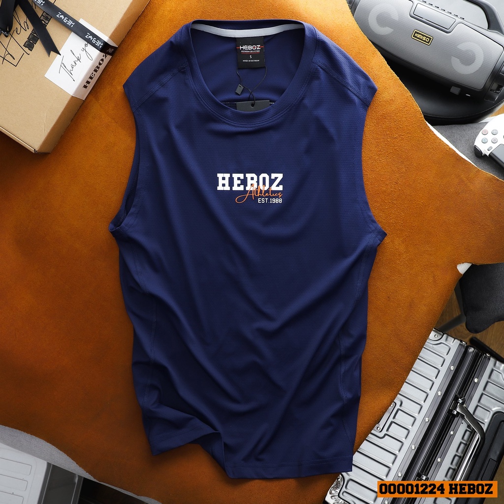 Áo tank top sport Heboz 3M thấm hút mồ hôi tốt và thoải mái khi vận động - 00001224