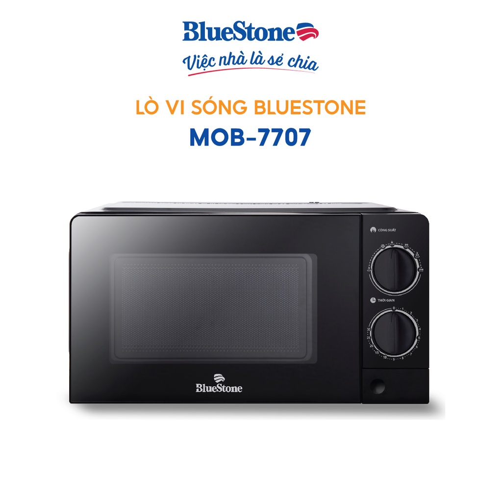 Lò Vi Sóng Cơ BlueStone MOB7707 , 20 Lít 1050W , Bảo Hành Chính Hãng 2 Năm