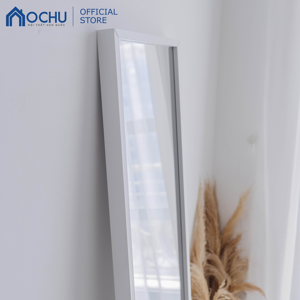 Gương Đứng Soi Toàn Thân Khung Gỗ OCHU - Mirror M - White