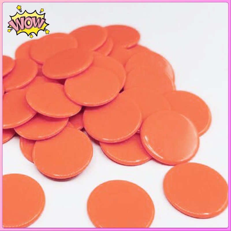 Bộ 100 Đồng Xu Nhiều Màu Sắc Chơi Trò Chơi Tokens