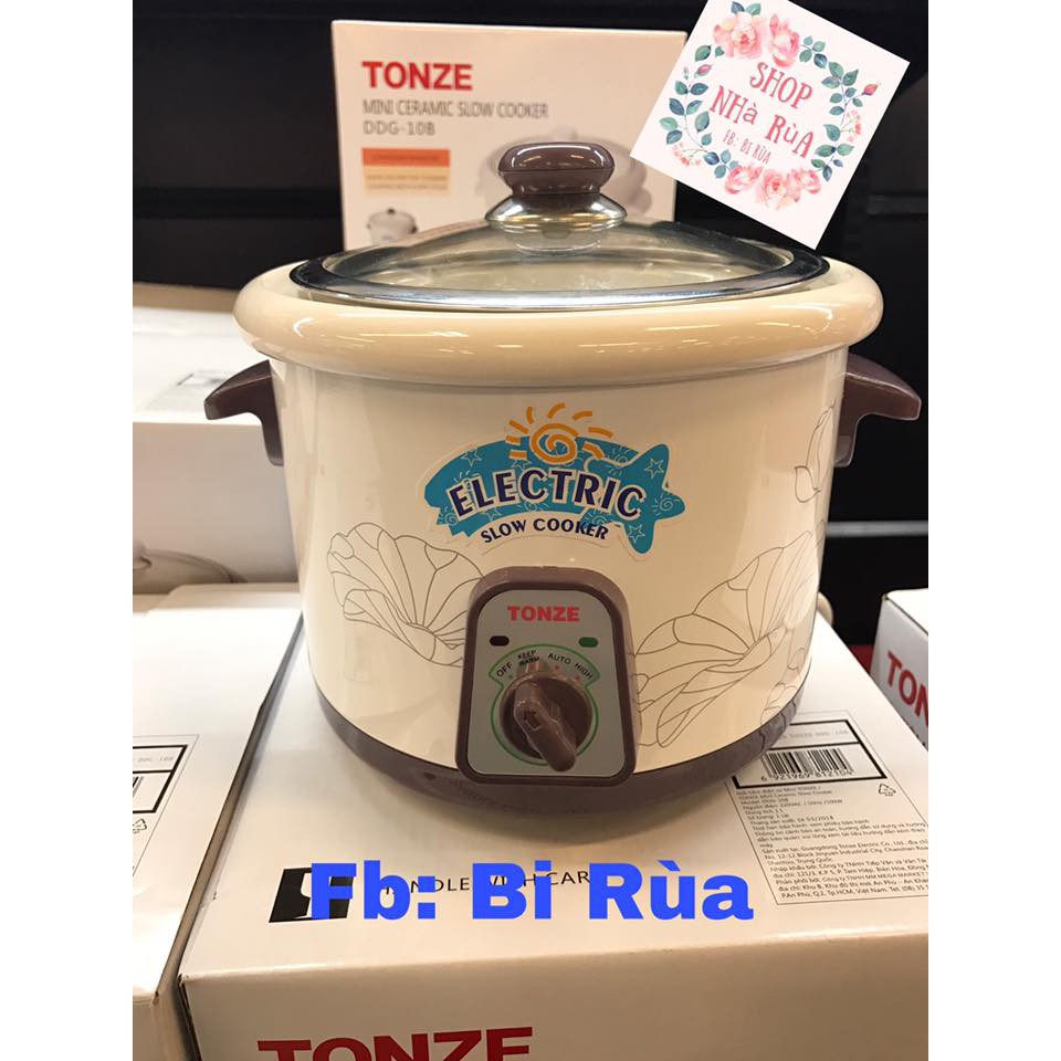 Nồi hầm chậm Tonze 1L