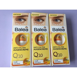 Kem dưỡng da chống nhăn vùng mắt Balea Q10 hàng xách tay Đức