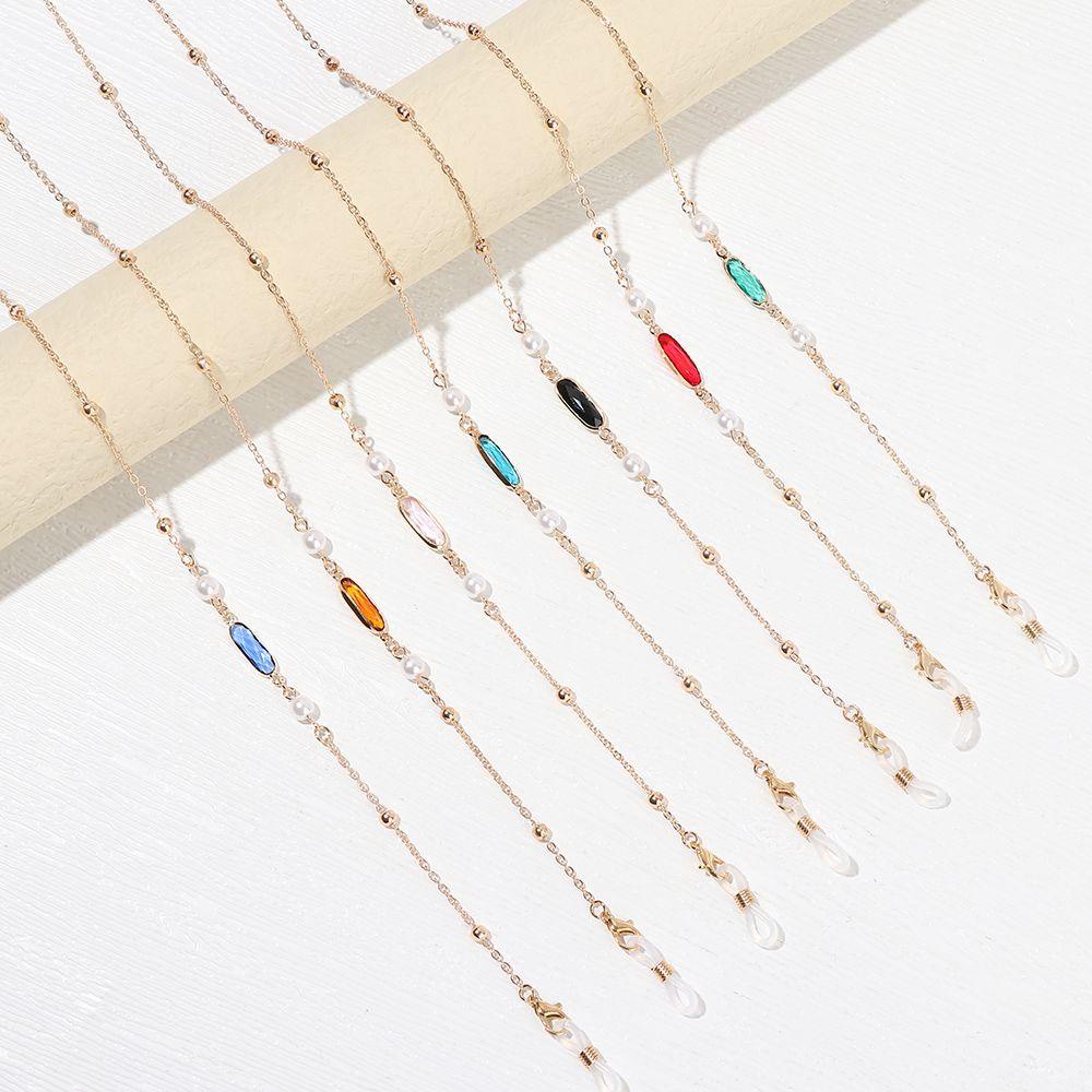 ESPO Dây Đeo Kính Mát Đính Pha Lê Có Thể Điều Chỉnh Cho Nam Nữ