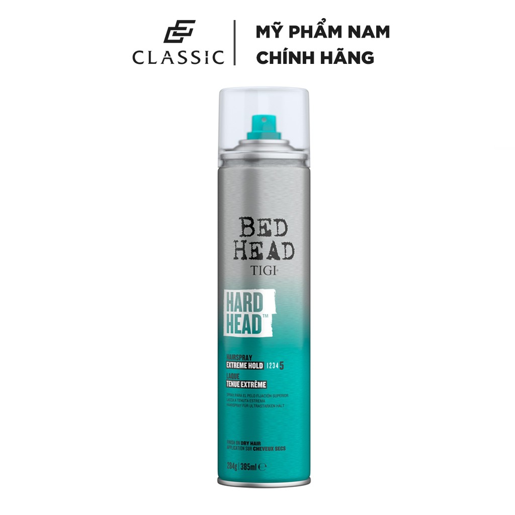 Xịt Giữ Nếp Tóc Tigi Bed Head Hard Head