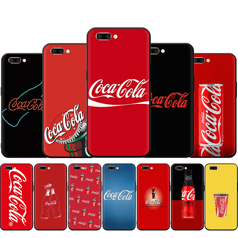 Ốp Điện Thoại Mềm Chống Rơi Hình Coca Cola Cho Oppo A3s A5 2018 A12e A37 Neo9 A39 A57 A5s A7 2018 A12