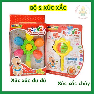 Combo 2 xúc xắc chùy – quả đu đủ từ nhựa nguyên sinh cao cấp (Hàng VN Antona)