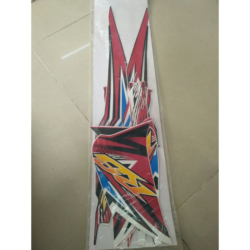 Bộ tem Wave RS 110 đời 2011 màu đỏ