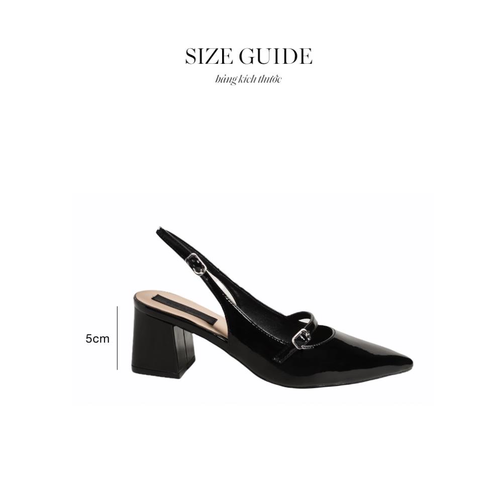 Giày Cao Gót Floralpunk Rachel Slingback Heels B*de