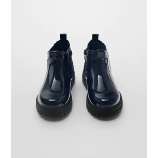 [AUTH - HÀNG SẴN] BOOTS ZARA CỔ CAO CHO BÉ   (Xanh navy - Size: 24)