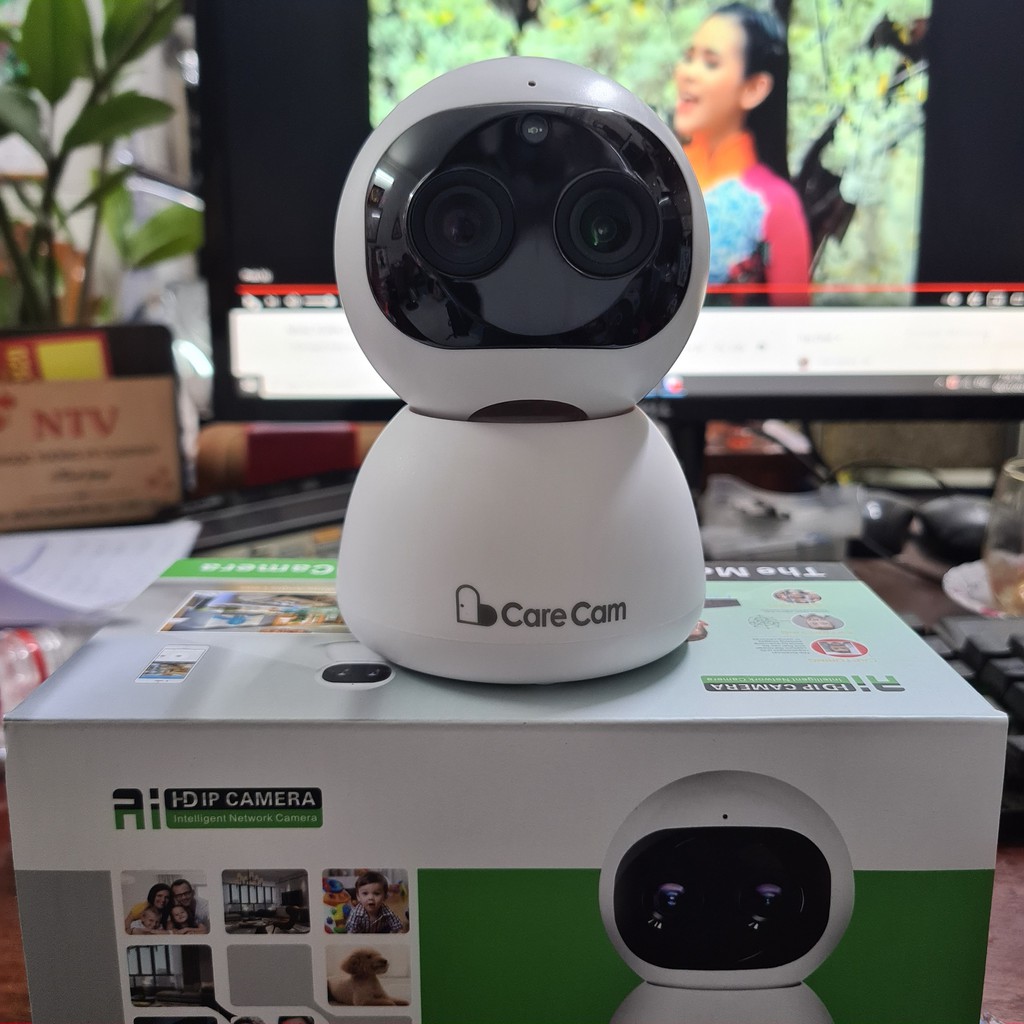 CAMERA CARECAM CC2023 FHD1080 - 2.0Mps - PHÓNG TO HÌNH ẢNH 10x - HÌNH ẢNH CỰC NÉT - GÓC QUAY CỰC RỘNG | BigBuy360 - bigbuy360.vn