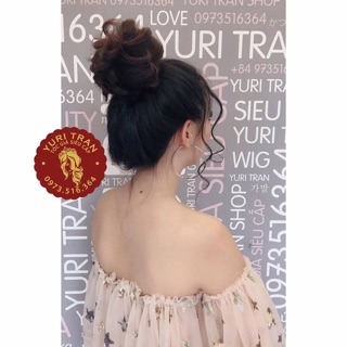 Tóc Búi hoa hồng có 3 màu
