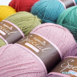 Len sợi Acrylic Stylecraft Special DK (Tông màu trầm)