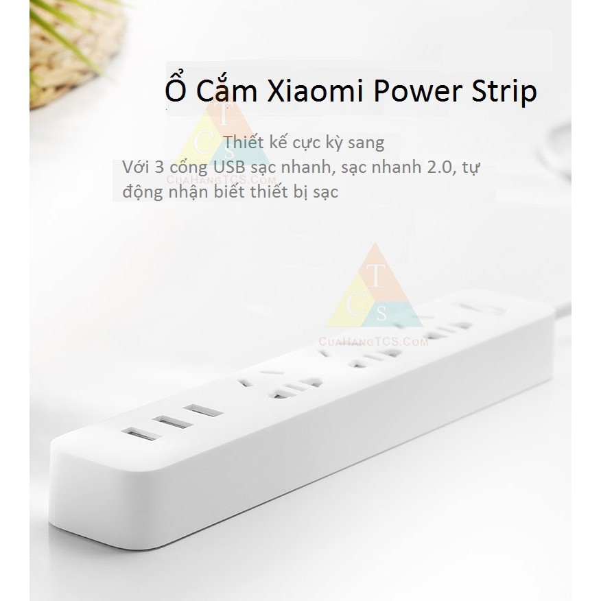 Ổ điện Xiaomi Mi Power Strip Trắng