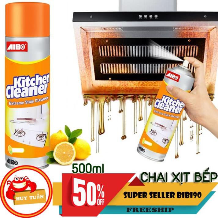 Chai xịt tẩy rửa nhà bếp 450ml ,tẩy vết bám dầu mỡ ,sạch bóng