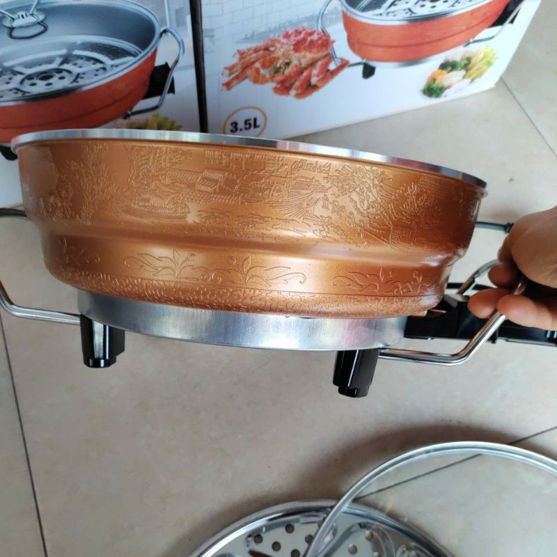 Nồi lẩu điện đa năng hợp kim nhôm FUJIKA