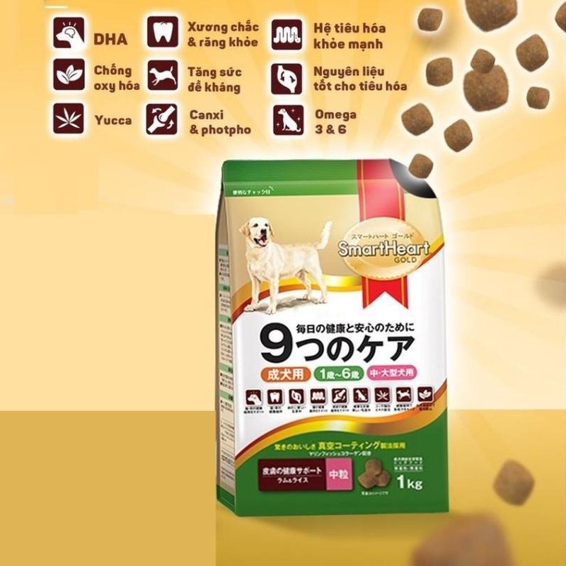 Thức Ăn Cho Chó SmartHeart Gold Cho Chó Size Nhỏ Trưởng Thành Vị Cừu Và Gạo Ngon Tuyệt - Bobo Pet Shop Hà Nội
