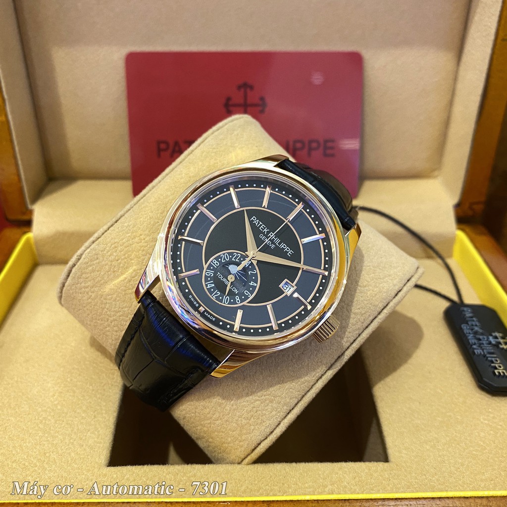 Đồng hồ nam PP máy cơ - size 42mm bản cao cấp bảo hành 24 tháng autowatch | BigBuy360 - bigbuy360.vn