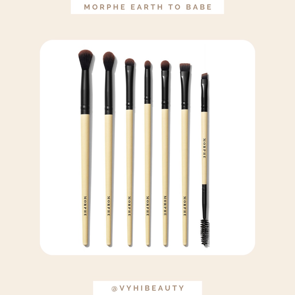 Set cọ Morphe Earth to Babe cho mắt 7 cây