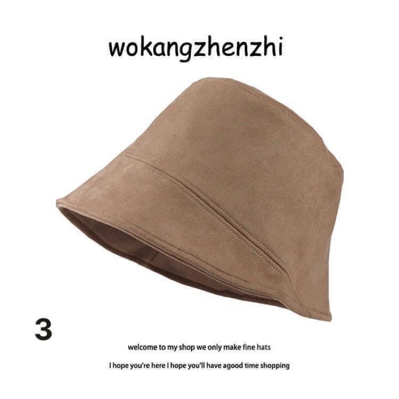 Mũ bocket trơn