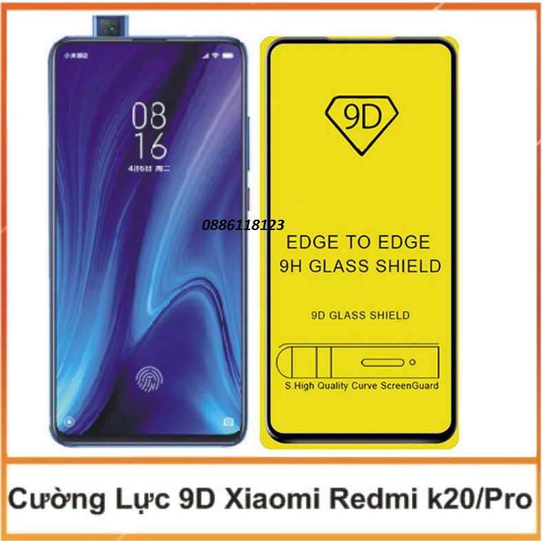 kính Cường Lực 9D Xiaomi Redmi k20/ k20 pro